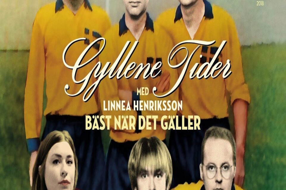 Årets svenska VM-låt ”Bäst när det gäller” är gjord av Gyllene Tider och Linnea Henriksson. Pressbild