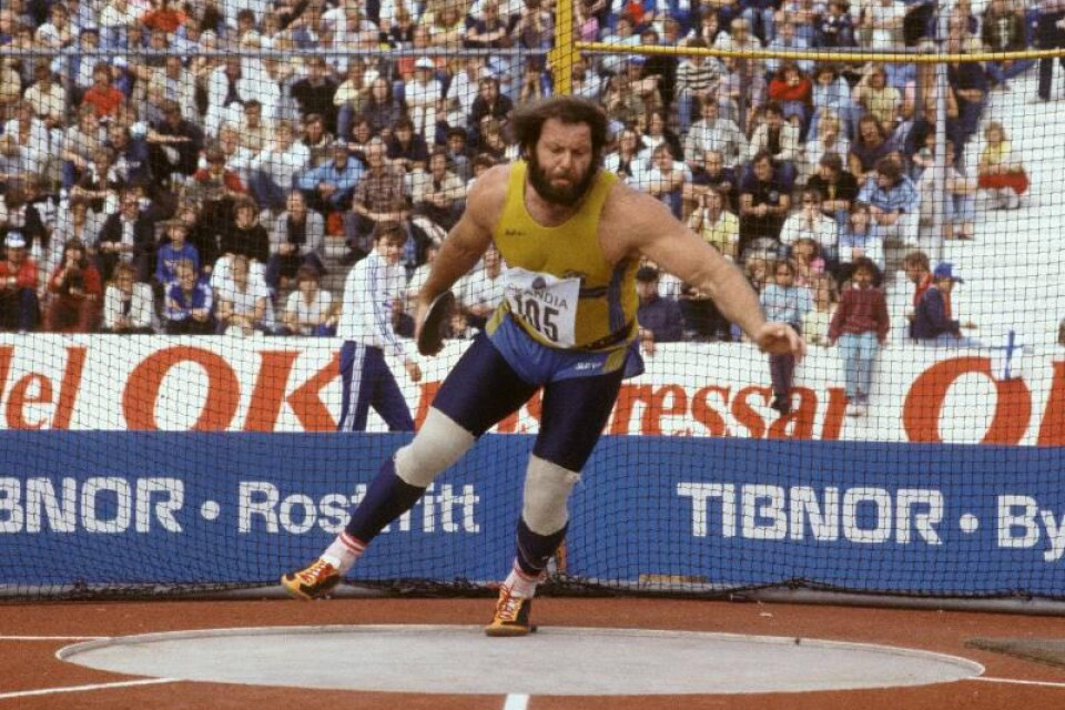 Diskusstjärnan Ricky Bruch tog bland annat OS-brons 1972. Han avled i cancer på Ystad lasarett 30 maj i år.
