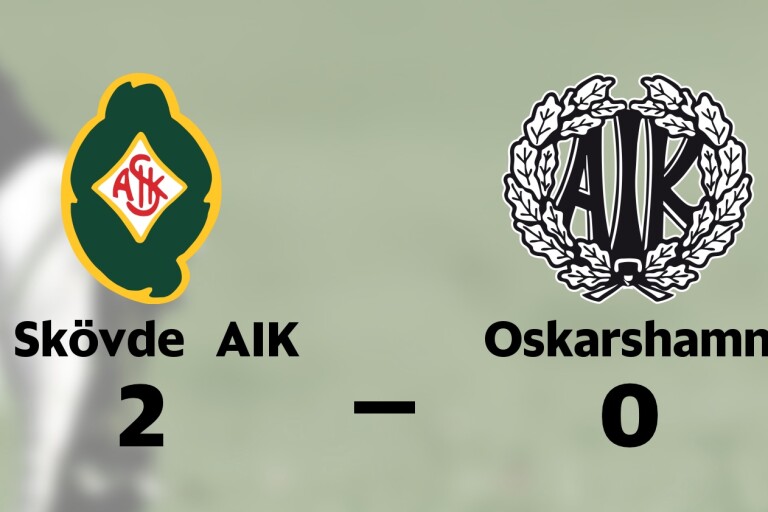 Tung förlust för Oskarshamn i toppmatchen mot Skövde AIK