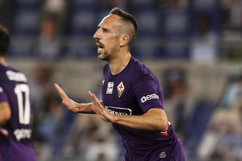 Fiorentinas Franck Ribéry. Arkivbild.