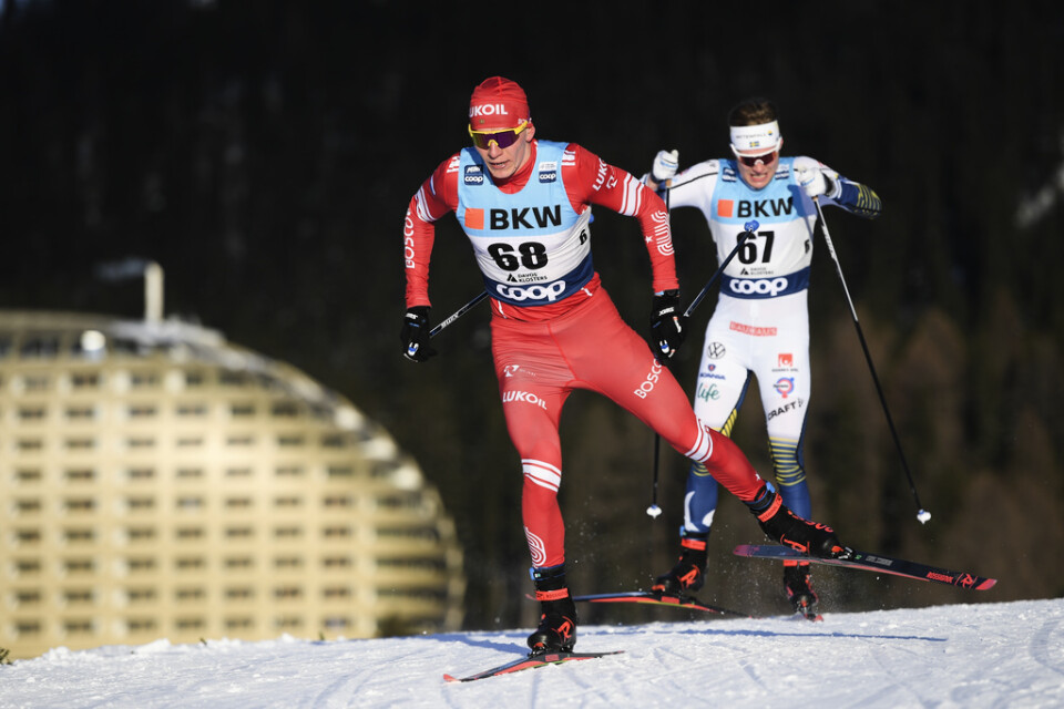 Alexander Bolsjunov vann Tour de Ski. Arkivbild.