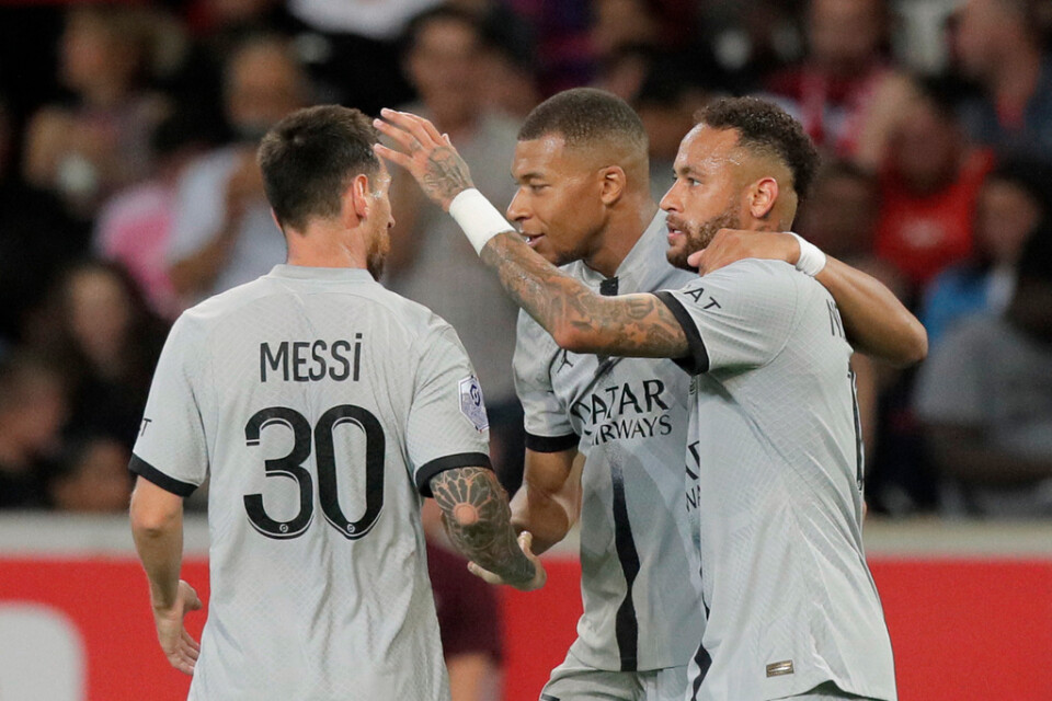 Kan Lionel Messi, Kylian Mbappé och Neymar leda Paris Saint-Germain till den franska storklubbens första Champions League-titel? Akivbild.