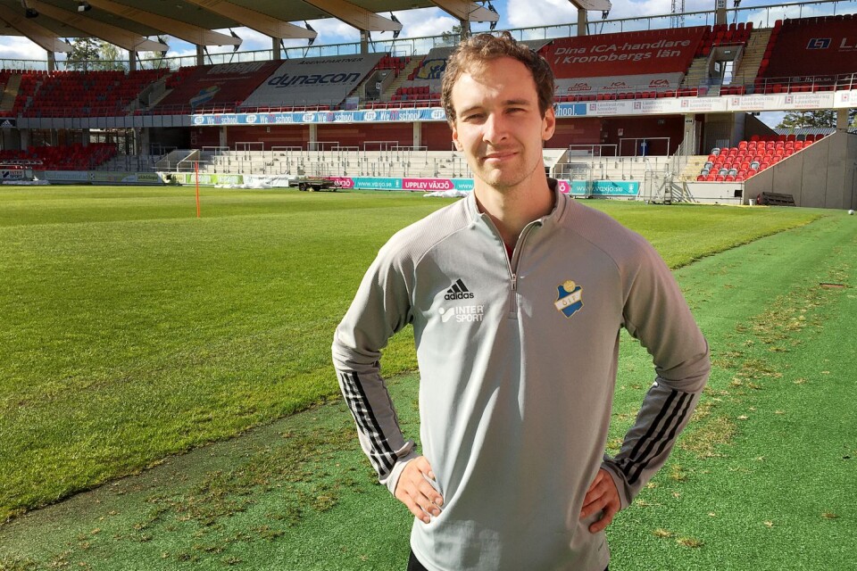 Alexander Henningsson är klar för spel med Östers IF.