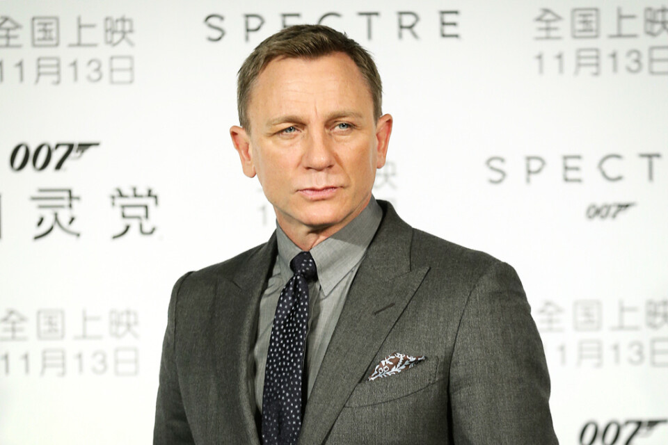 Bond-skådespelaren Daniel Craig tycker inte att en kvinna ska spela den hemliga agenten. Arkivbild.