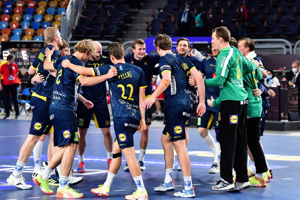 Sverige jublar efter att ha nått VM-kvartsfinal.