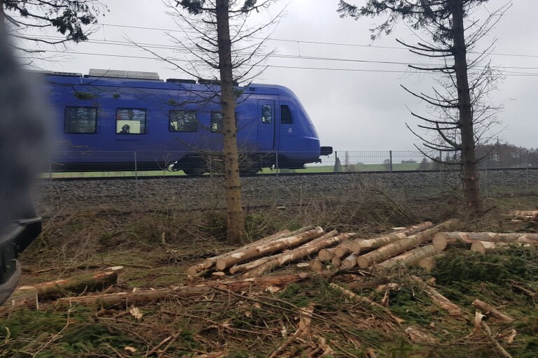Vindar kommer fortsätta stoppa tågen på Österlen – inga planer på trädsäkring