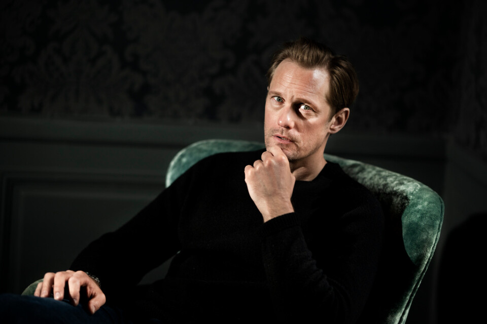 Alexander Skarsgård, skådespelare i de nya säsongen av "Documentary now". Arkivbild.