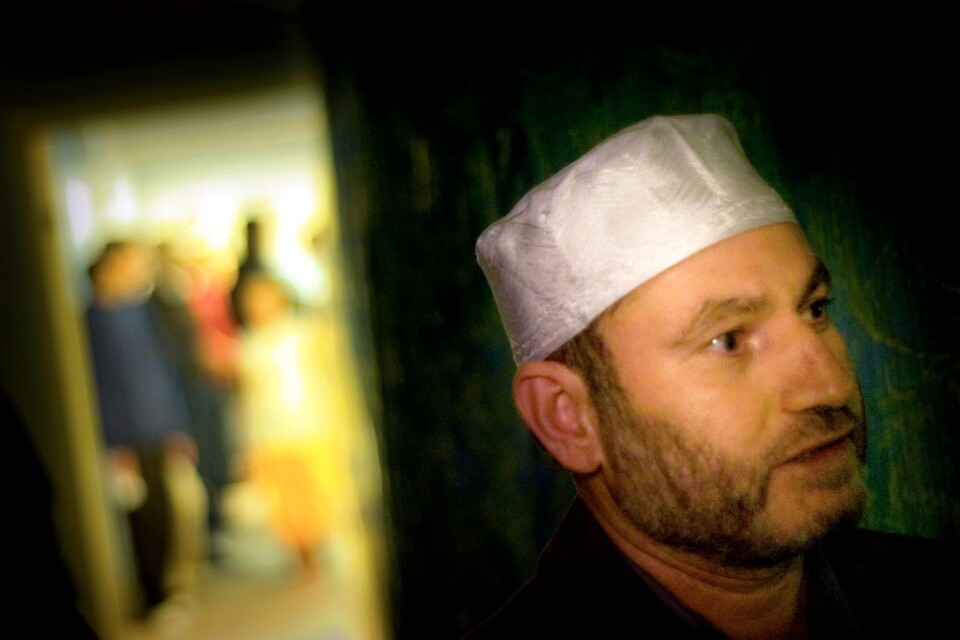 ”Vi måste tacka alla volontärer som utförde de flesta jobben vid ombyggnaden”, säger Shaaban Abou Zur, imam.