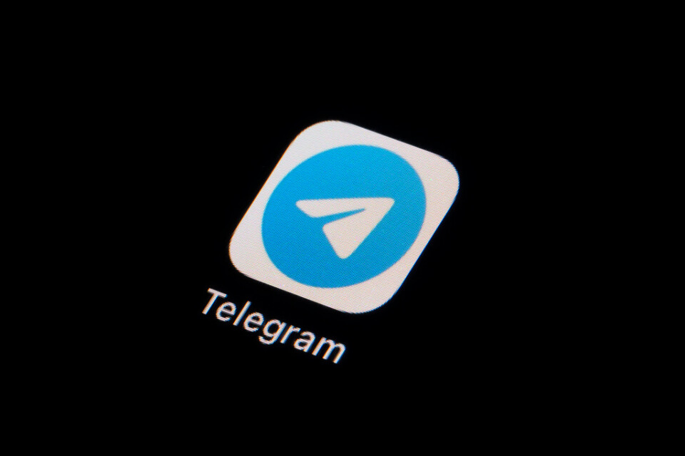 Meddelandetjänsten Telegram är mycket populär i Irak. Arkivbild.