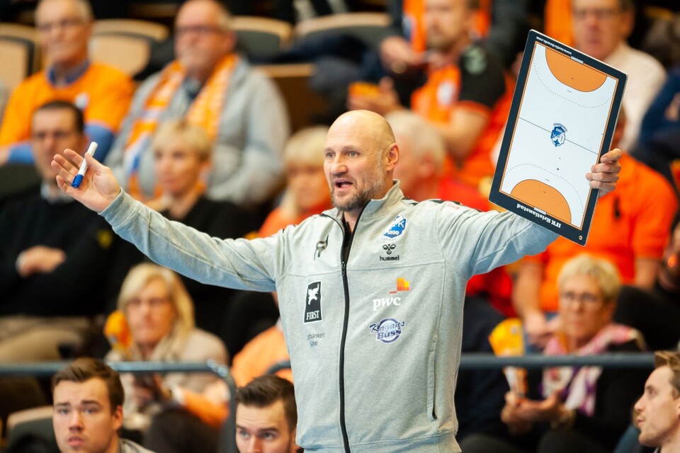 IFK Kristianstad have won four SM gold medals in handball with Ola Lindgren as their trainer.