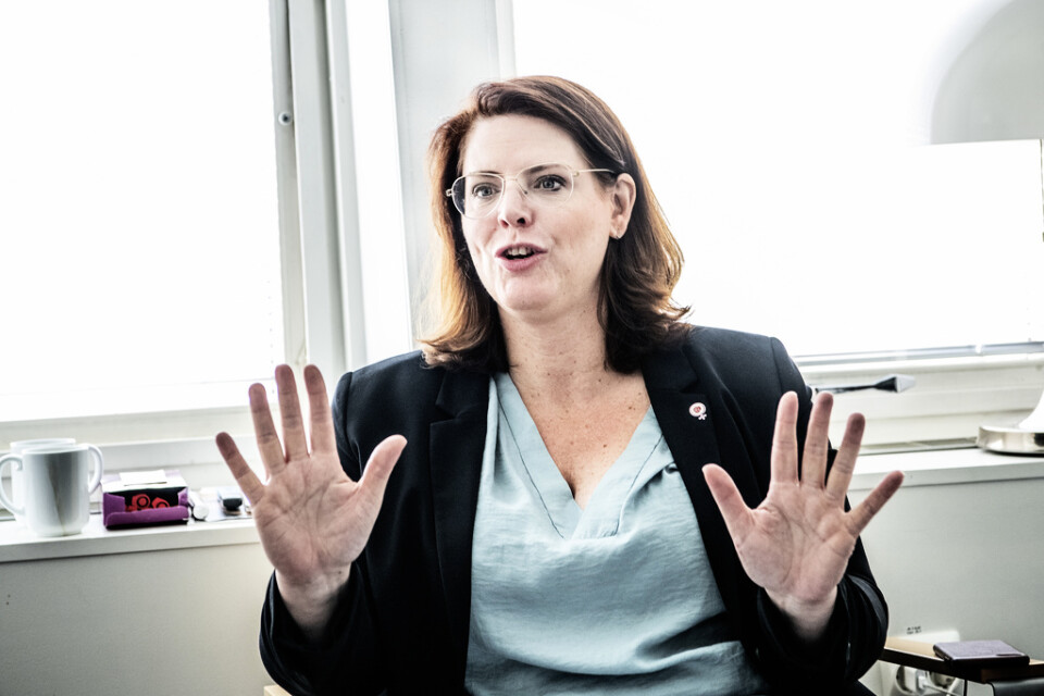 Ebba Östlin röstades bort från posten som kommunstyrelsens ordförande i Botkyrka för två veckor sedan. Arkivbild.