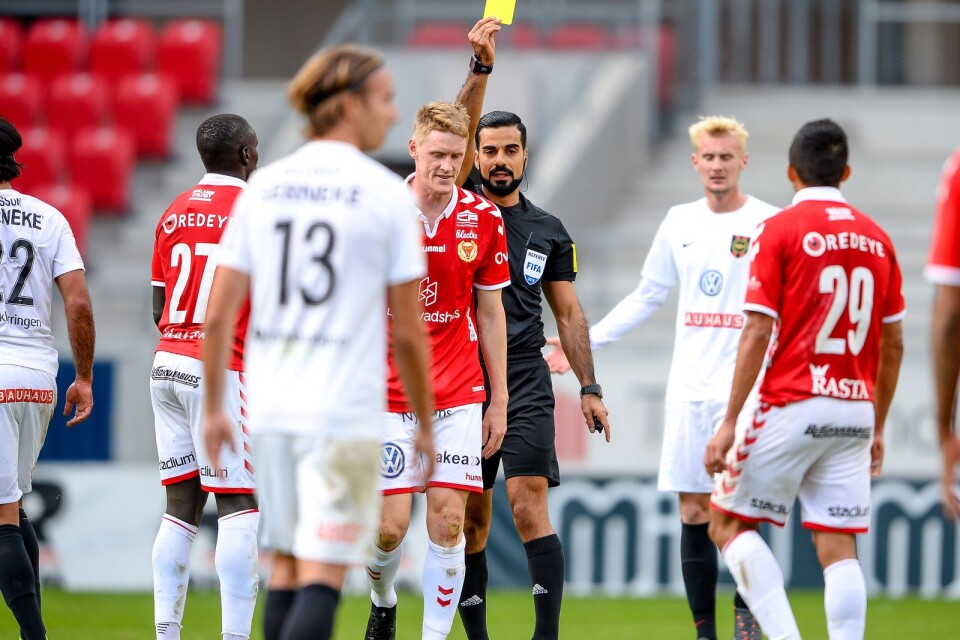 Kalmar FF:s Rasmus Elm är tillbaka efter sin avstängning.