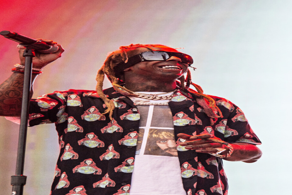 Lil Wayne hotade att hoppa av en gemensam turné med Blink-182 men gav senare fansen lugnande besked. Arkivbild.