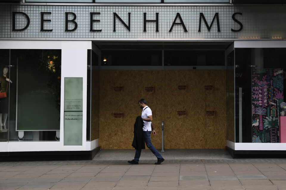 Vakansgraden bland brittiska butikslokaler har i coronakrisen lyft till nästan 11 procent, den högsta nivån på över sex år. Arkivbild.