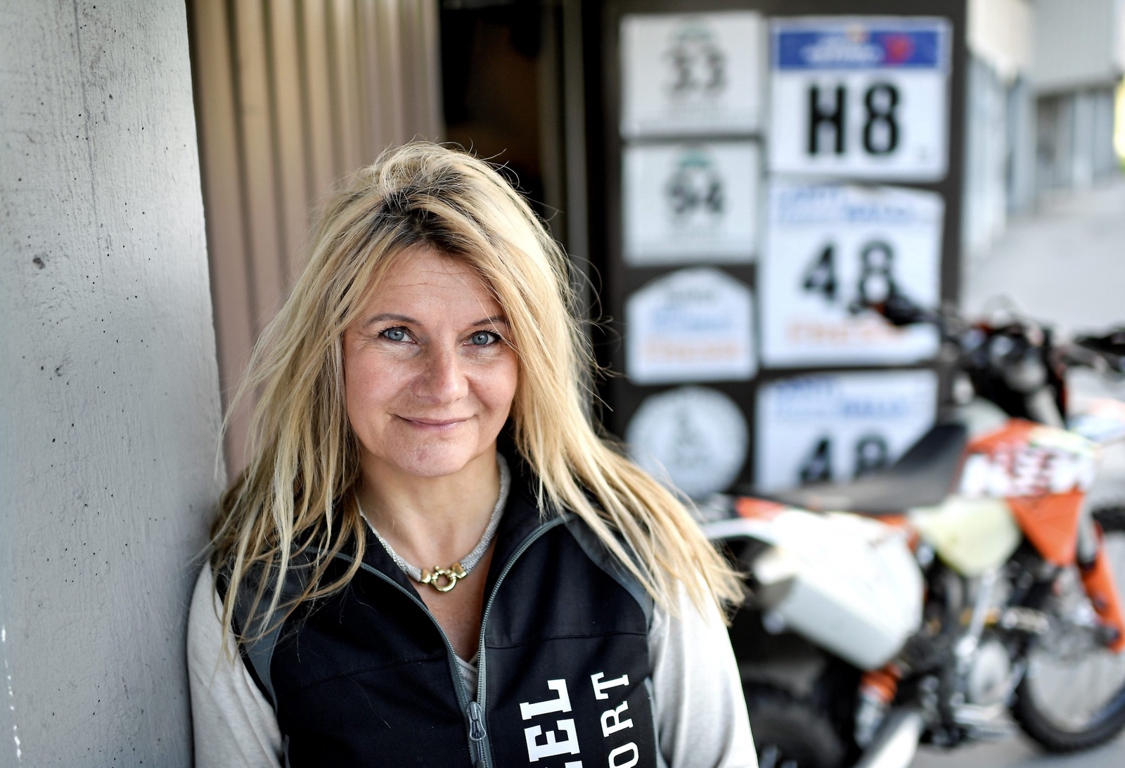 ”Jag skulle vilja köra Dakarrallyt i Afrika igen”, säger Annie Seel om vad hon drömmer om. Sedan 2009 arrangeras tävlingen i Sydamerika.Foto: Anders Wiklund/TT