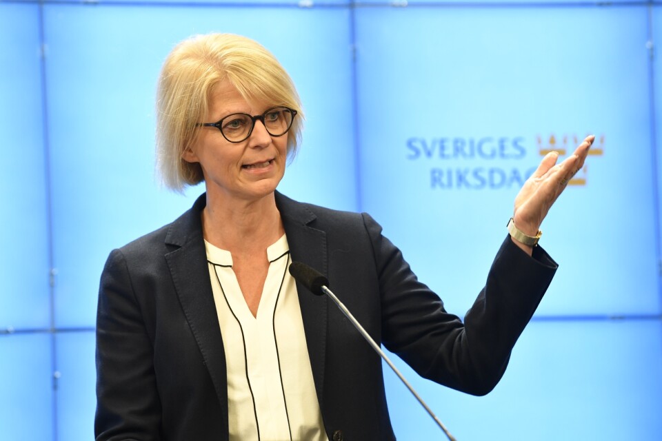 – Stöd måste riktas till de enskilda näringsidkarna. Här verkar det som att regeringen helt har tagit semester, säger Elisabeth Svantesson. Arkivbild.
