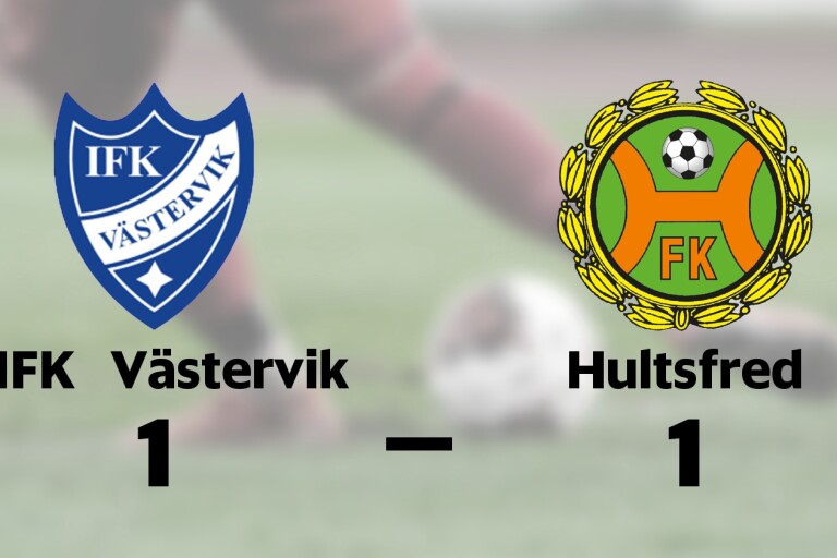 Hultsfred i ledning i halvtid – men tappade segern mot IFK Västervik