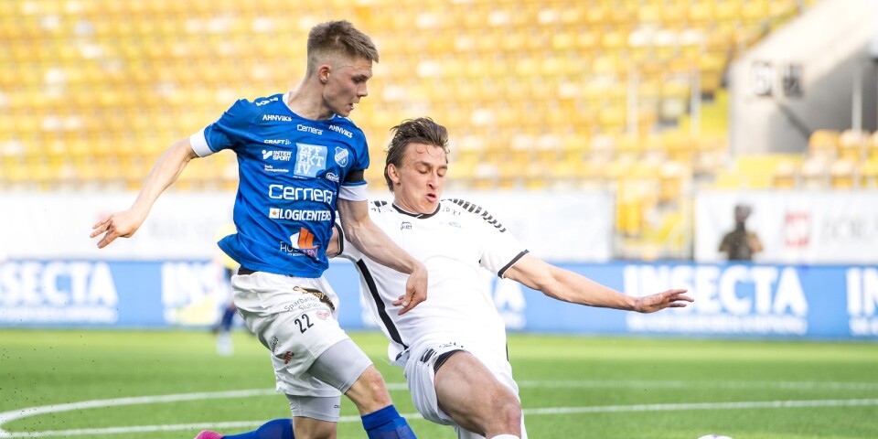Gustav Berggren var rejält missnöjd efter förlustmatchen mot Utsikten.