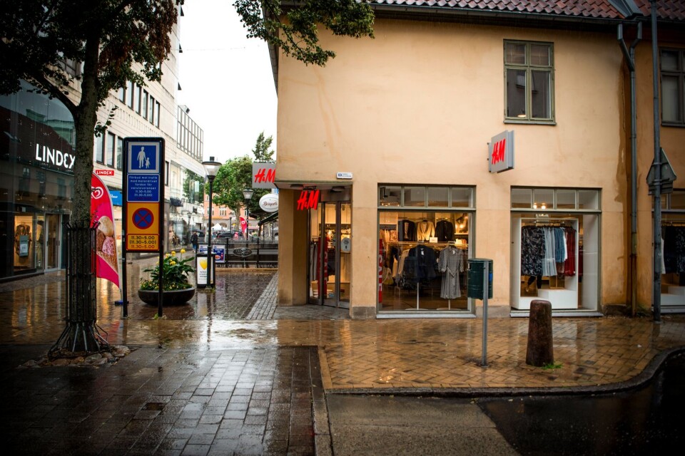 Till årsskiftet lägger H&M ner sin butik i centrala Kristianstad.