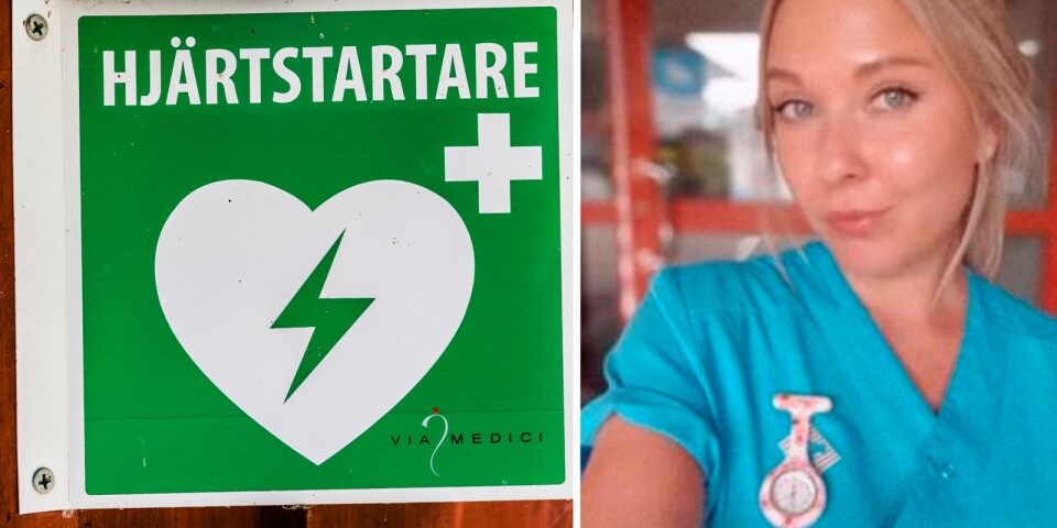 Anastasia räddade liv med hjärtstartare – ”Det är bättre att göra något än ingenting alls”