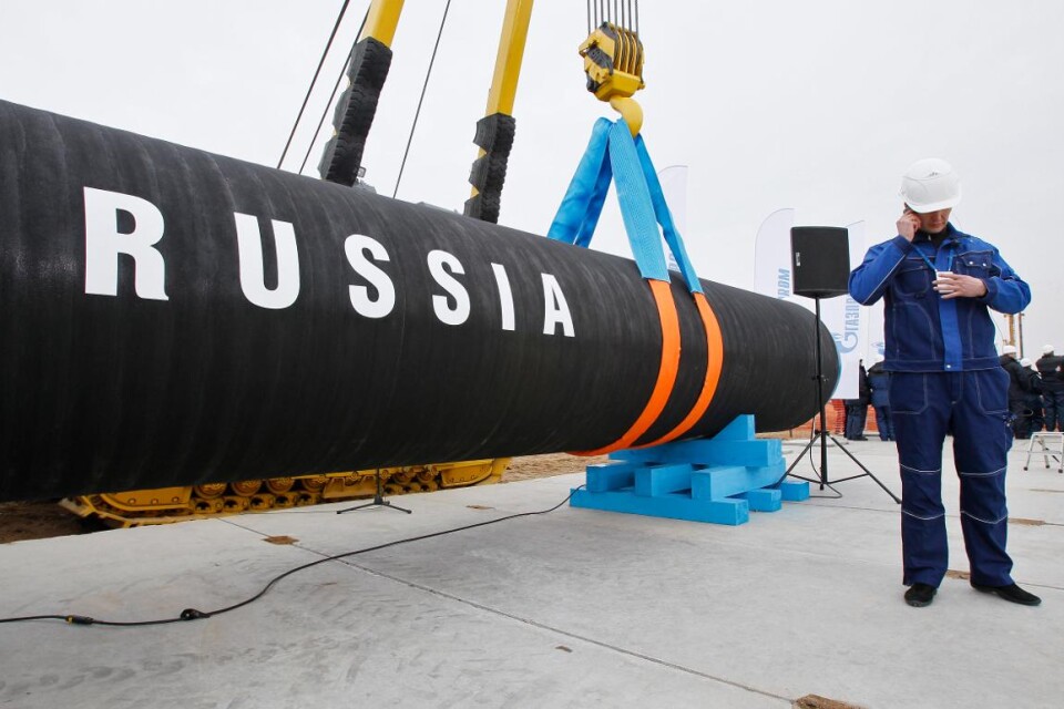 Nu planeras en ny gasledning i Östersjön. Här en bild från när Nord Stream byggdes. Foto: Dmitry Lovetsky