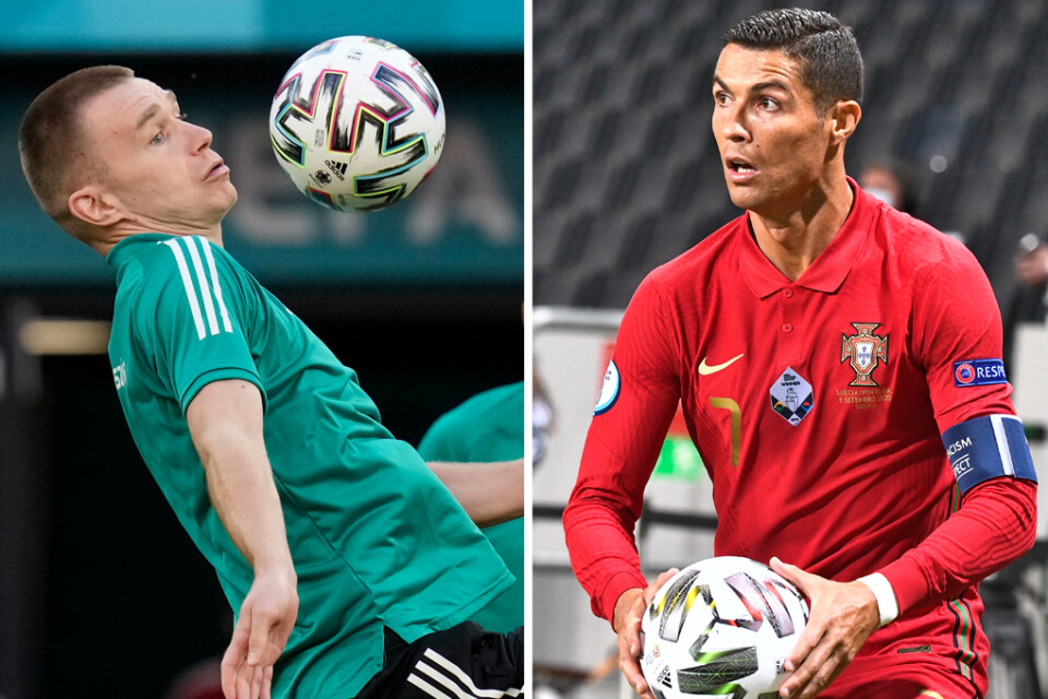 Kommer Ungerns försvarsstjärna Attila Szalai kunna stoppa Portugals superstjärna Ronaldo?