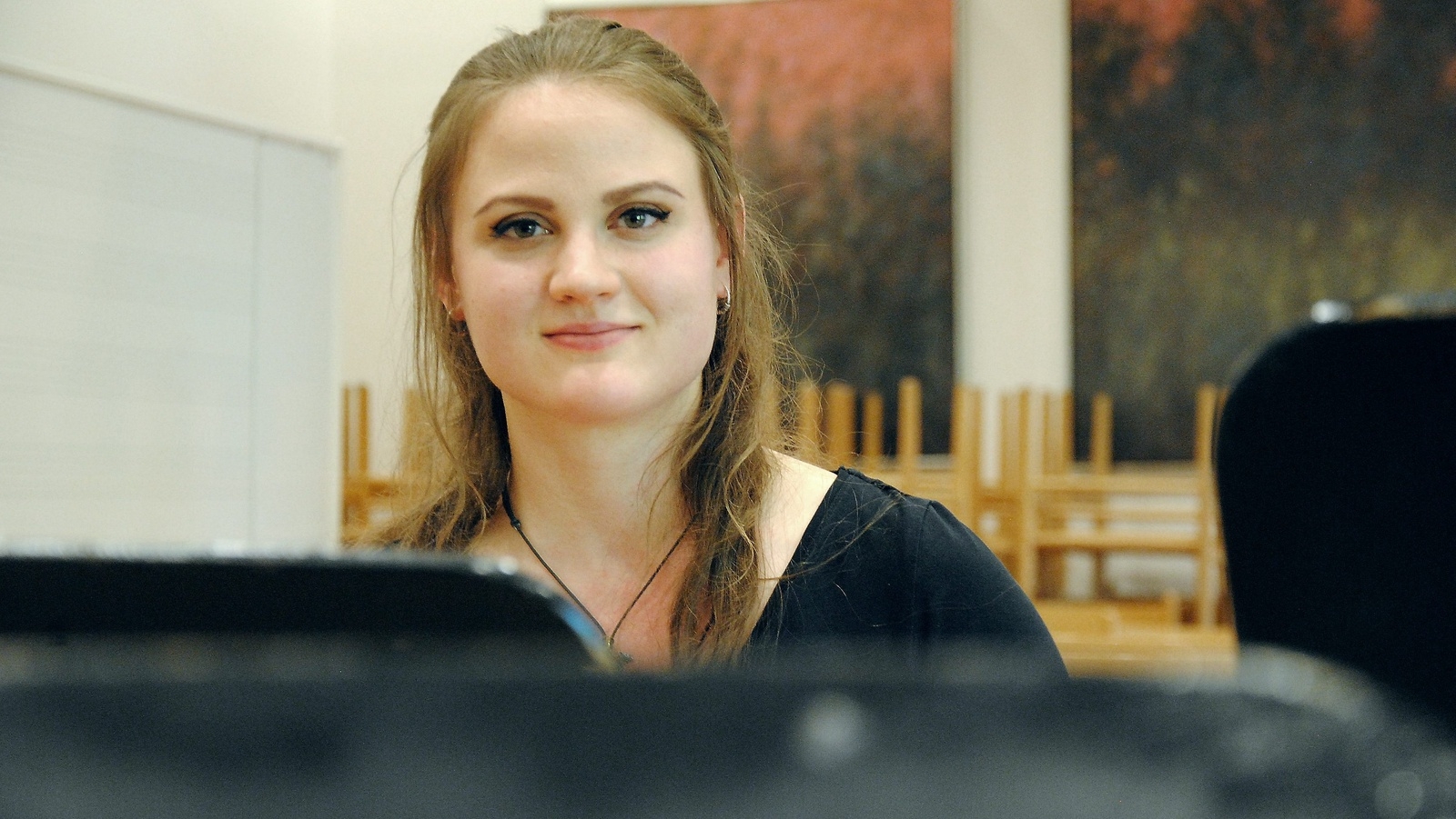 Ia Erlandsson har återvänt till Malmö för att studera till en materexamen på Musikhögskolan.Foto: Håkan Jacobsson