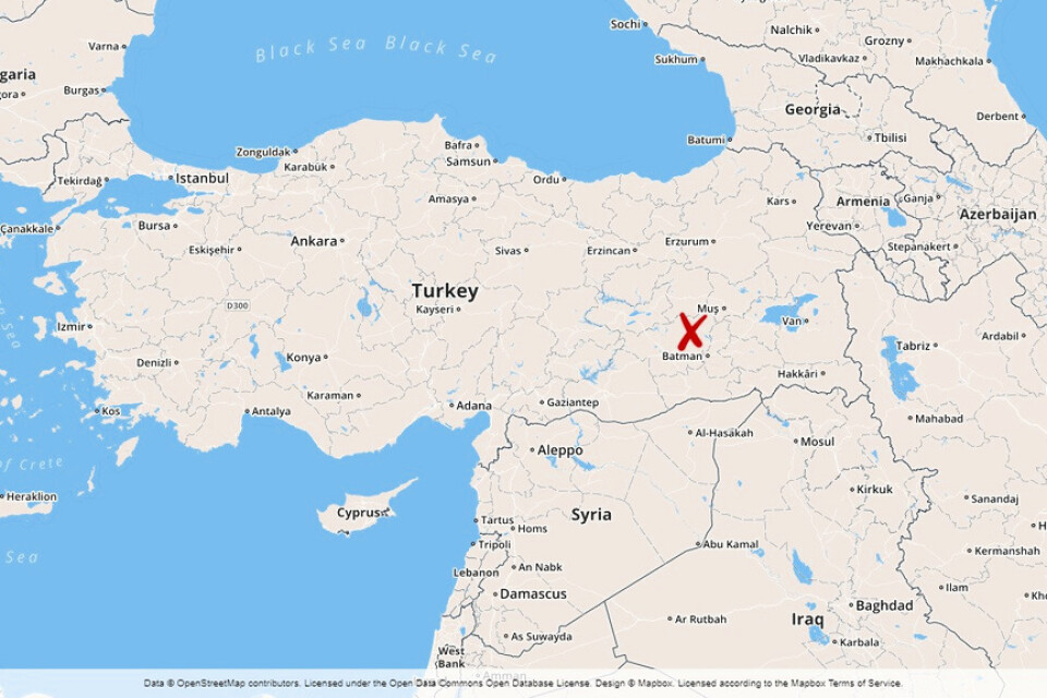 Fem civila har dödats i en attack i Kulp i Turkiet.