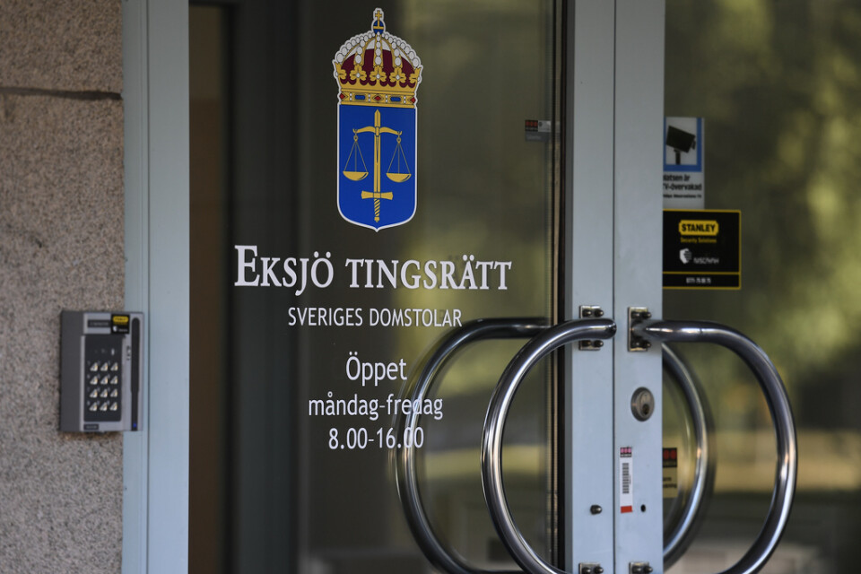 Kvinnan häktades av Eksjö tingsrätt i början av november men har nu släppts på fri fot. Arkivbild.