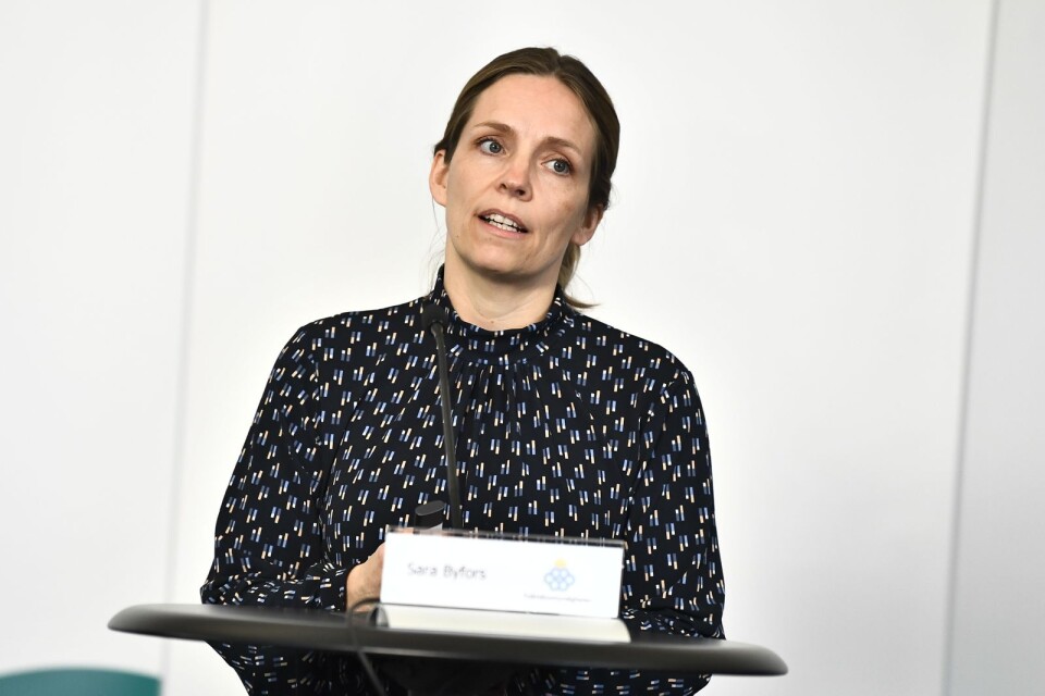 Sara Byfors, biträdande avdelningschef på FHM.