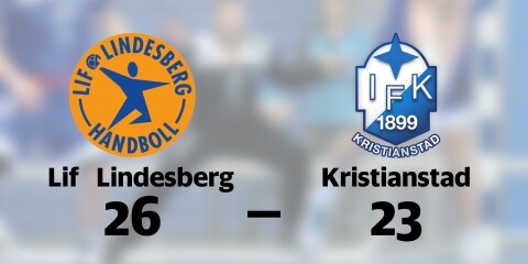 Förlust för Kristianstad mot Lif Lindesberg med 23-26