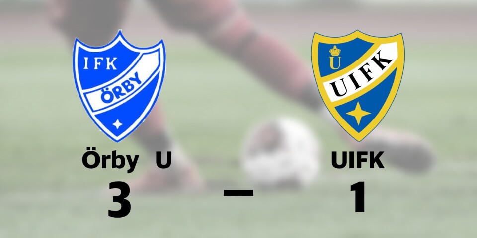 Örby U vann tidiga seriefinalen mot UIFK