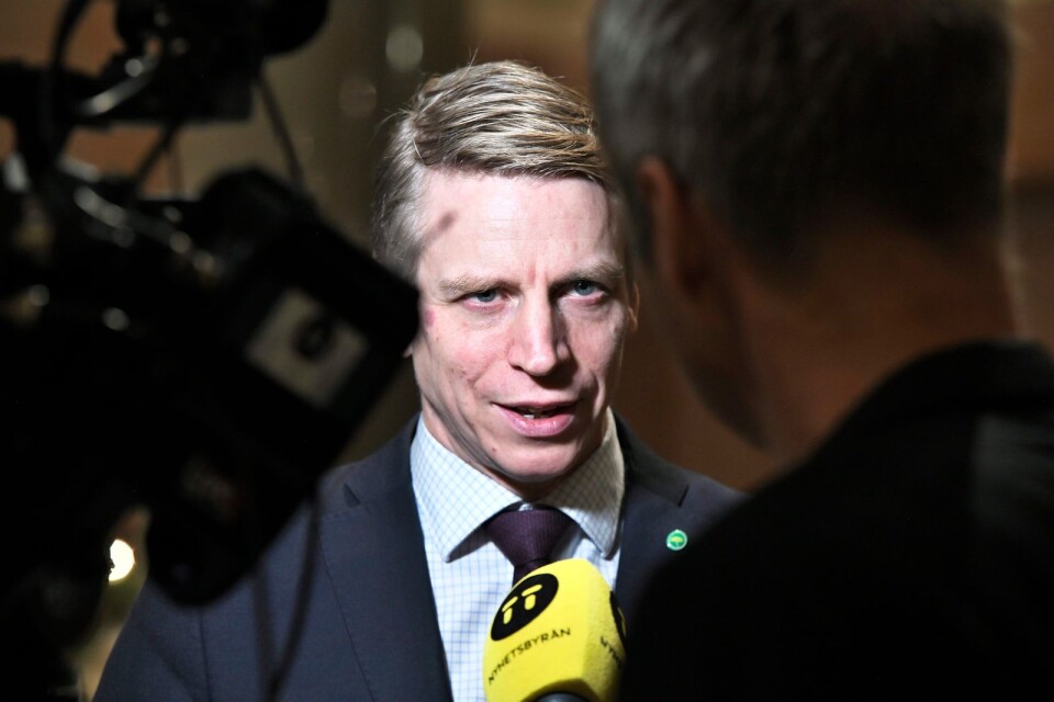 Finansmarknadsminister Per Bolund (MP).