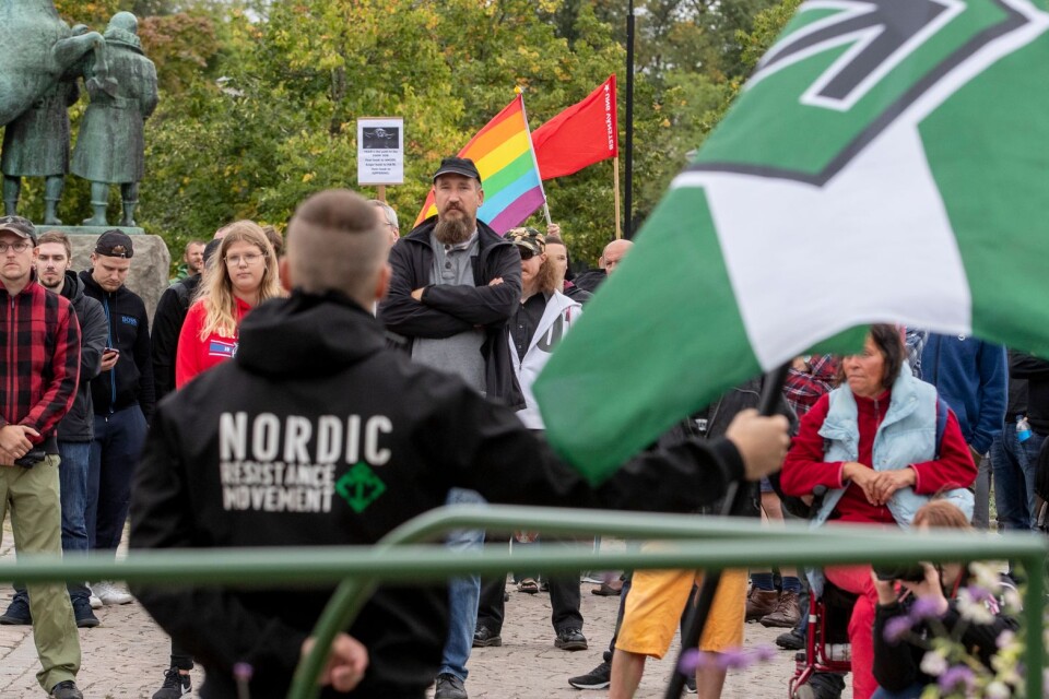 NMR:s möten i Kungälv har mötts av protester och motdemonstrationer.