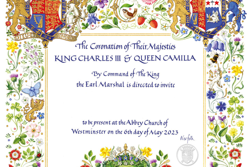 2|000 gäster är inbjudna till kung Charles och drottning Camillas kröning i Westminster Abbey.