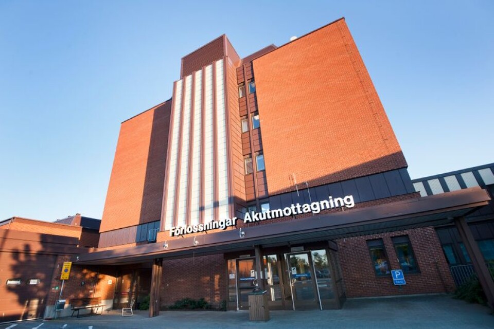 Blekingesjukhuset i Karlskrona.
