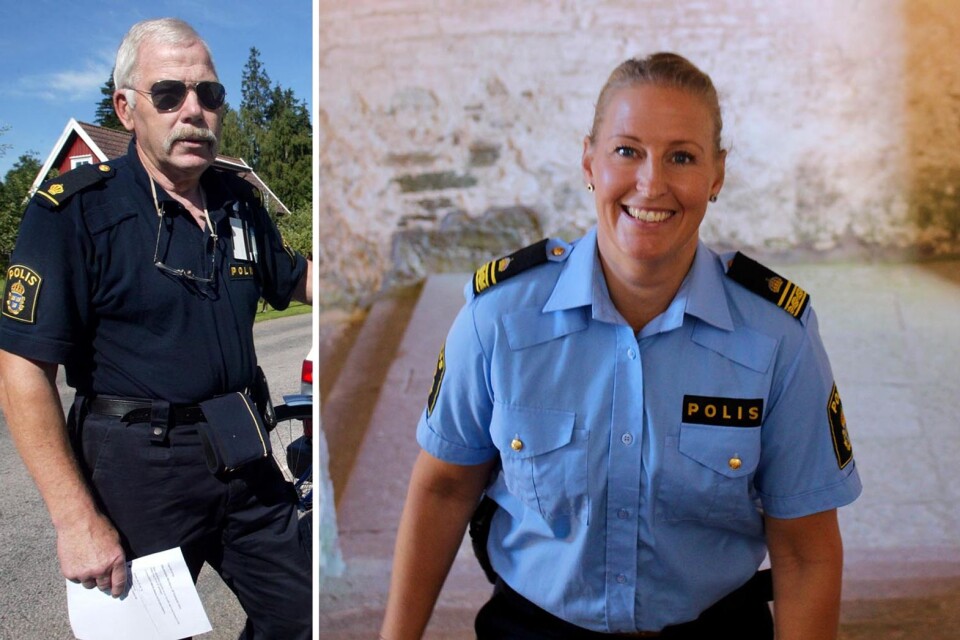 Sivert väckte Sofias intresse för polisyrket – nu tar hon över på Öland