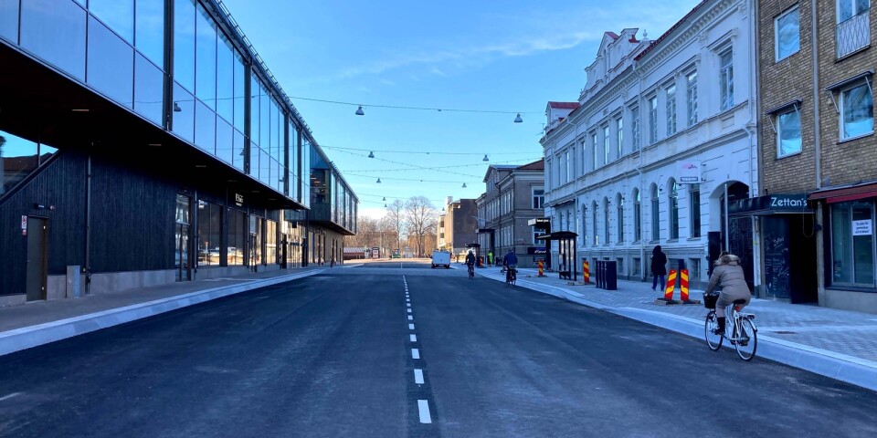 Byggarbetet på Norra Järnvägsgatan är färdigt!