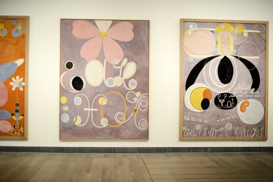 Hilma af Klints målningar ska ställas ut i New York.