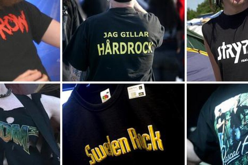 T-shirts – det ultimata attributet under SRF. Bilder: Olof Abrahamsson, Mark Hanlon och Tommy Svensson