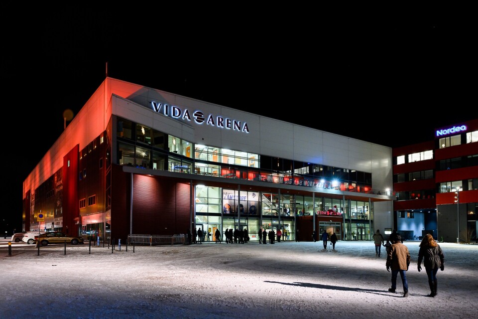Vida Arena i Växjö.