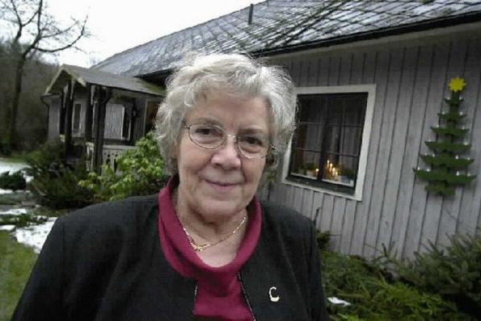 Gertrud Jönsson är äldst i Bromölla kommunfullmäktige, men även bland annat ordförande i kyrkofullmäktige och kyrkorådet i Näsum. BILD: BOSSE NILSSON