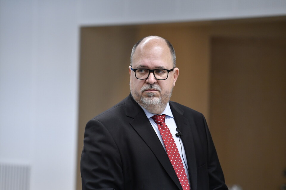 Näringsminister Karl-Petter Thorwaldsson (S).