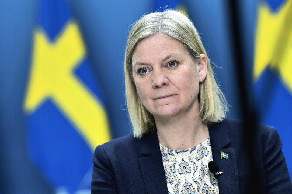 Regeringen har beslutat att förlänga tiden för företagen att betala av den uppskjutna skatten. Finansminister Magdalena Andersson säger att syftet är att rädda svenska jobb. Arkivbild.