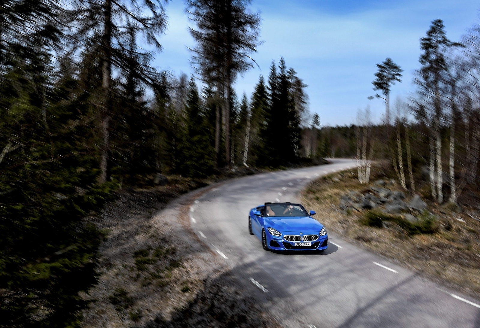 BMW:s nya roadster har utvecklats tillsammans med Toyota, vars nya sportbil Supra delar teknik med den starkaste versionen av Z4 och även tillverkas i samma tyska fabrik.
Foto: Pontus Lundahl/TT