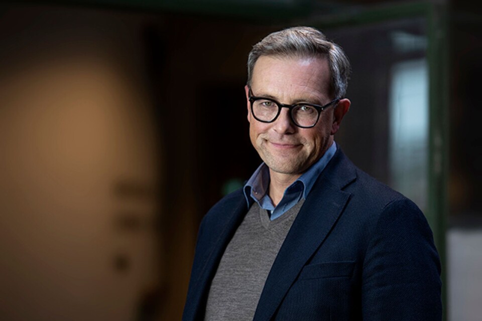 Christian Lundell, VD på Nordiska Textilakademin.