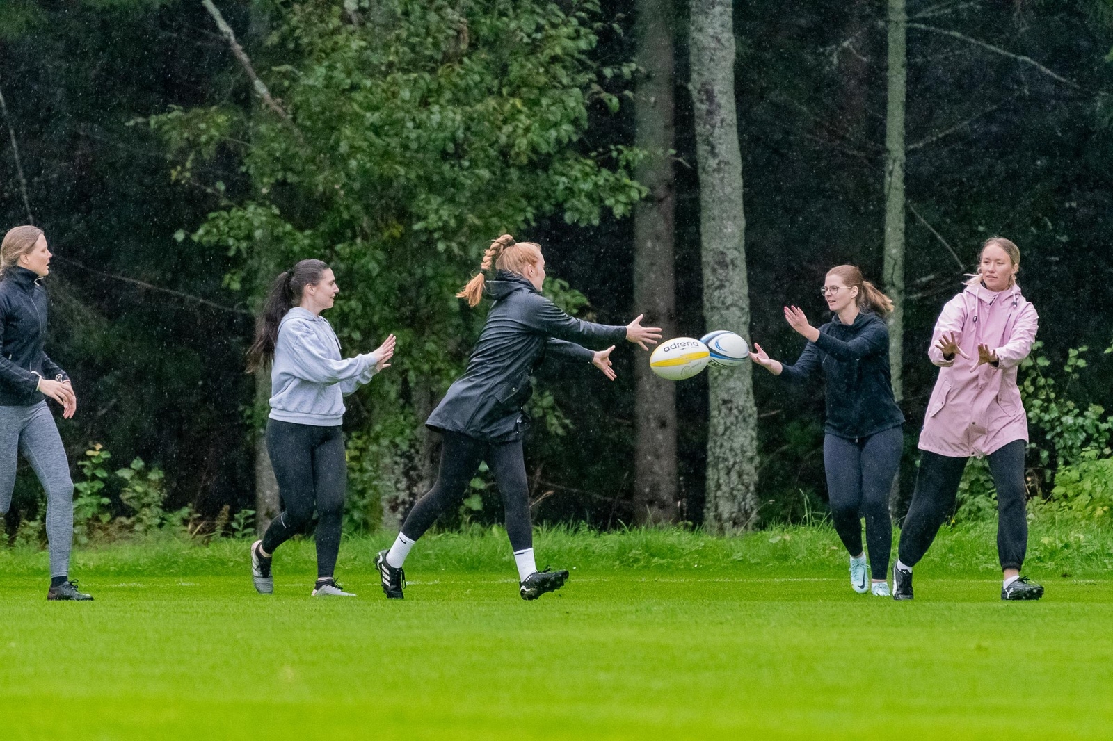 Wexiö Rugbyklubb, träning dam höst 2023