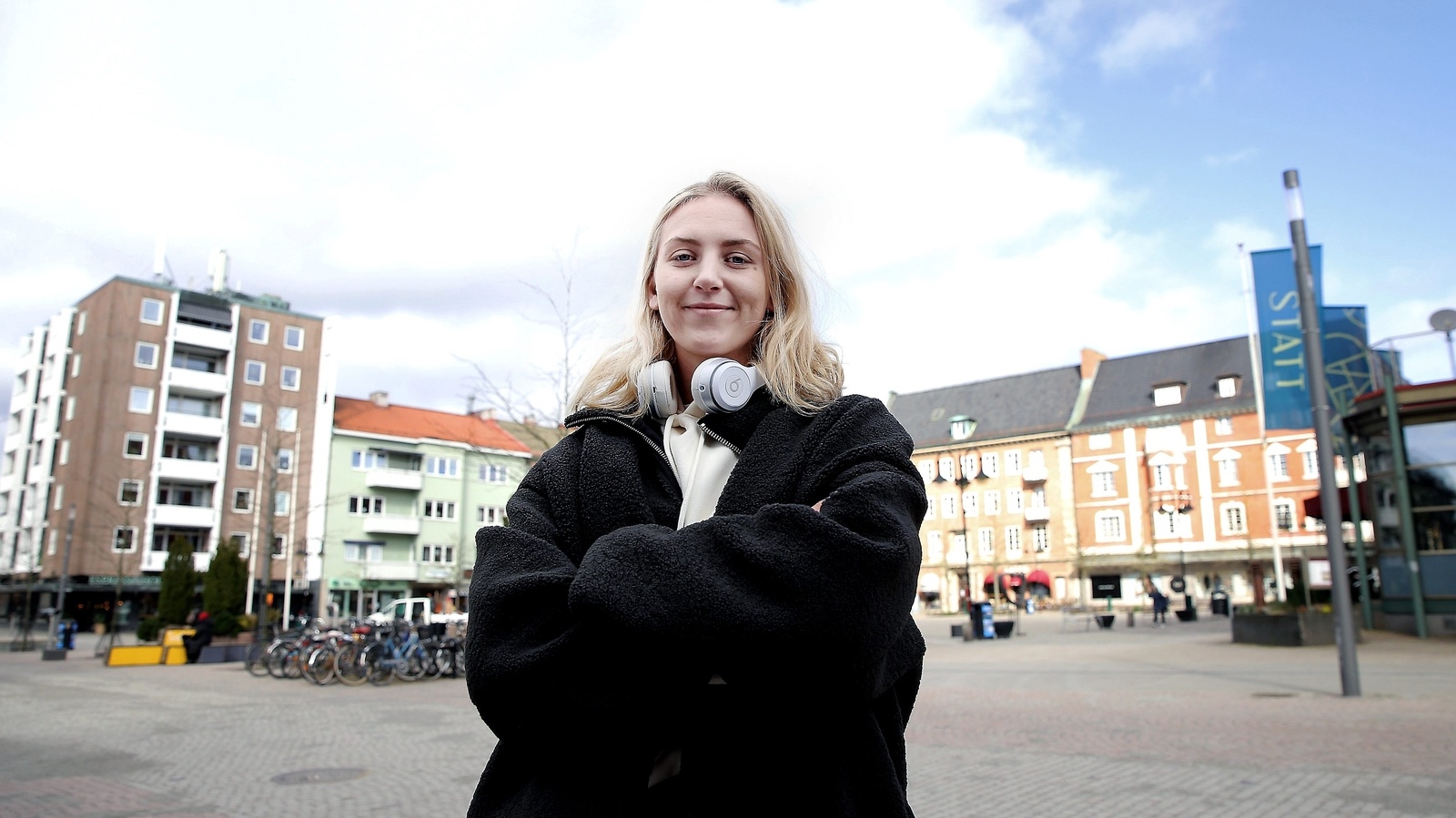 Elinore Johansson tycker det är skönt att vara hemma i Hässleholm på lite ledighet även om den är ofrivillig. Men hon kan se tillbaka på ett år i Norge som gett henne ett lyft i karriären.
Foto: Stefan Sandström