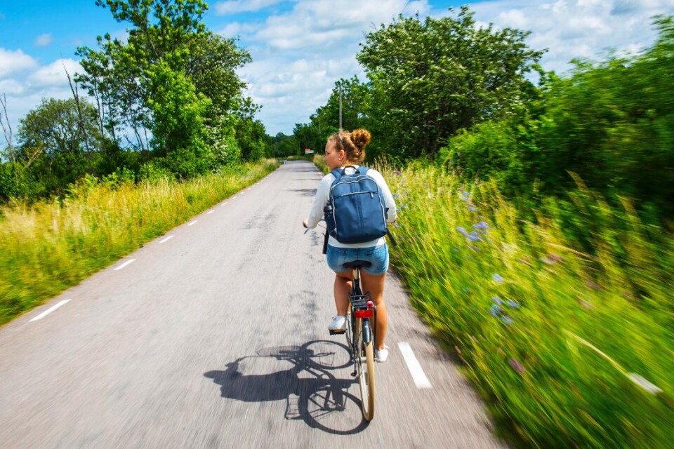 22 olika cykelkartor finns för olika områden i Skåne.