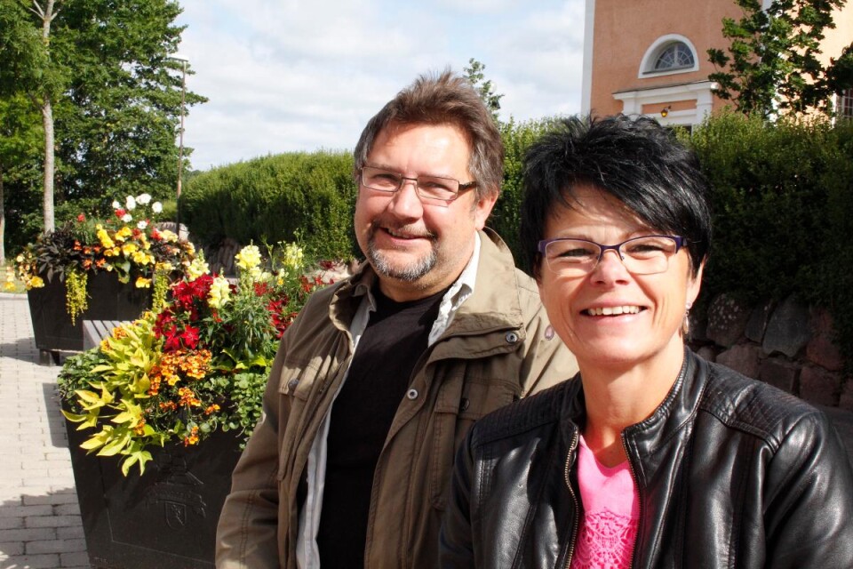 Ambjörn Thunberg och Madeleine Rosenqvist har bjudits in till Almedalen på ett särskilt seminarium. Foto: Åsa Borefur